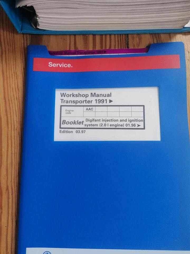 VW T4 Schaltplan 95-99 + 7 Englisch Reparaturanleitung Werkstatthandbuch Repair - Bild 4 von 4