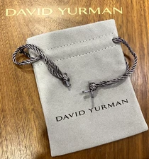 DAVID YURMAN SMALL SUEDE JEWELRY POUCH 3.5" x 4.5" NEW