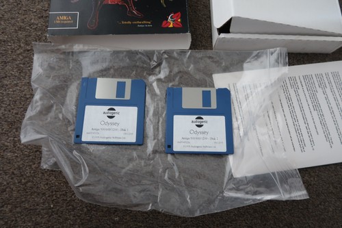 Odyssey By Audiogenic Software ~ Original Boxed Amiga Game VGC - Afbeelding 4 van 8