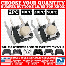 LB RB Bumper Button Micro Part for Xbox/360/One/Series X/S/Elite 1/2 Controller