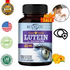 Lutein 40mg and Zeaxanthin Supplement - Premium Eye Protection Formula