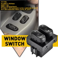 For 1999-2002 F150 F250 Window Switch Power Master 4 Door Left Driver Side 9 Pin