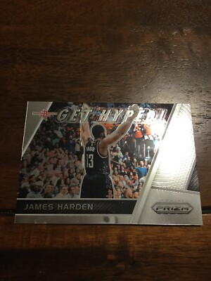 2017-2018 Prizm Get  Hyped James Harden Rockets