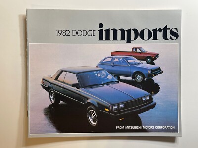 1982 Dodge Import Cars *Original Sales Brochure* (15 Color Pages