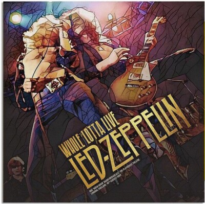 Led Zeppelin - Whole Lotta Live BBC Rock Hour London 1969 Yellow