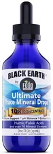 The Food Movement Co. Black Earth Ultimate Trace Minerals 10x Strength Fulvic...