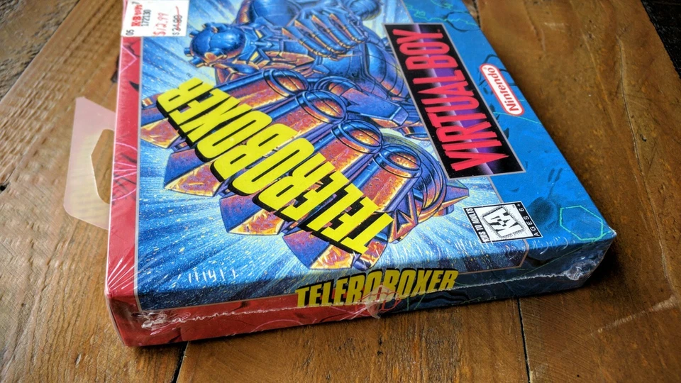 New ✹ TELEROBOXER ✹ Nintendo Virtual Boy Game ✹ Factory Sealed ✹ USA Version - Image 3 of 4