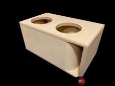 Dual 8 Curved Kerf Slot ported sub box enclosure