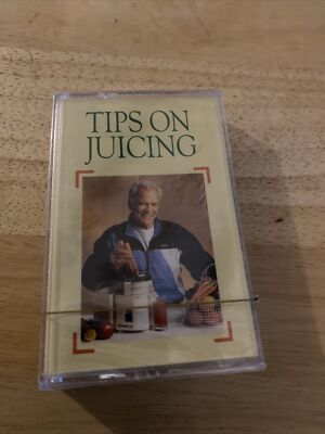 Juiceman Juicer Tips On Juicing Cassette 1991 Educational NEW & SEALED 2G