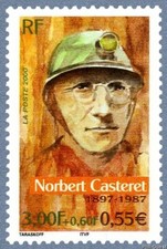 Timbre de 2000 - Les grands aventuriers Norbert Casteret - N° 3346 Neuf
