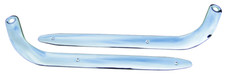 1964-1965 Gto Chevelle 442 62-65 Chevy Ii Seat Side Arm Chrome Covers Pr