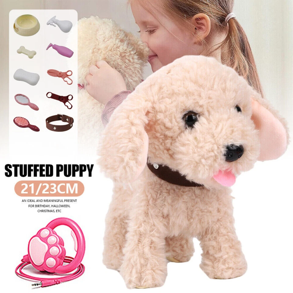 nteraktives Hund Spielzeug Kinder, Laufender Hund mit Fernbedienung Leine - Bild 4 von 4