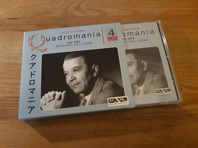 CD Jazz Kid Ory - Mahagony Hall Stomp / Quadromania 4CD (59 Song) MEMBRAN jc/cb