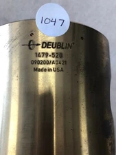 DEUBLIN 1479-520 ROTARY UNION 4 PASSAGE MULTIPURPOSE BRASS BODY 