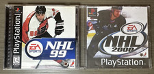 PS1 NHL Game Lot - NHL 99 CIB, NHL 2000 (Disc Only)