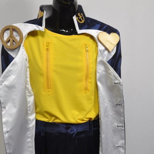 Cosplay JoJos Bizarre Adventure Higashikata Josuke Costumes Halloween Suits Mens - Picture 5 of 6