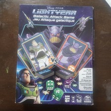 Disney Pixar Lightyear Galactic Attack Game Spin Master Board Game Dice 2+ Play…