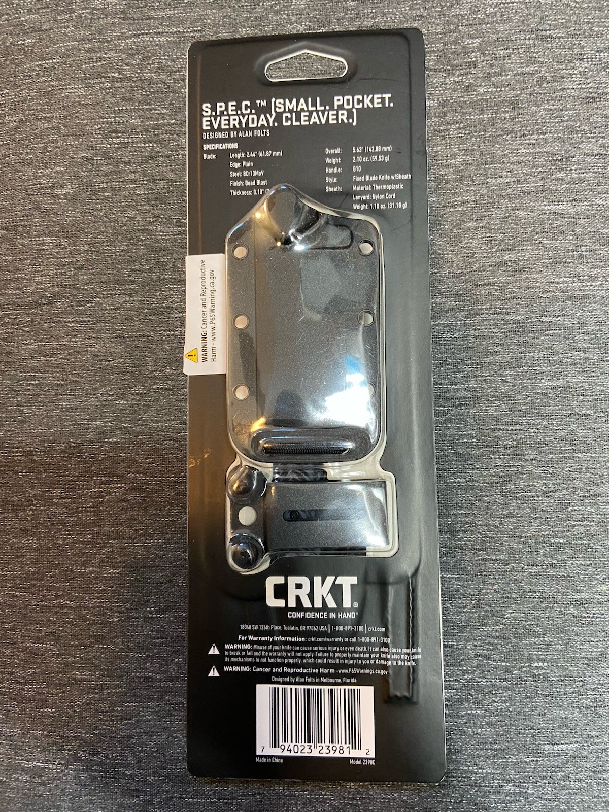 CRKT Everyday Cleaver Folts S.P.E.C(2398)