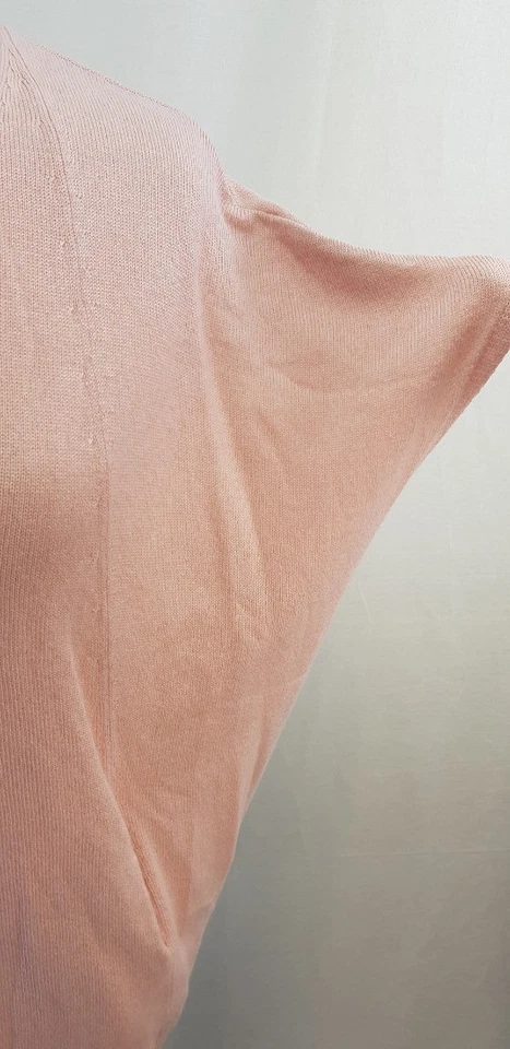 Neiman Marcus Pale Pink Silk Cashmere Short Sleeve Jumper Size S BNWT - Image 2 of 4