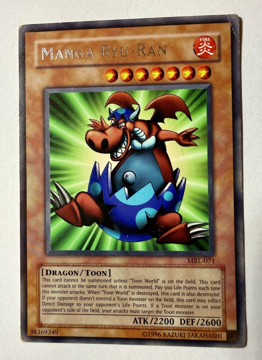 Manga Ryu-Ran - MRL-071 - Rare - Unlimited Edition - MP/HP Yugioh
