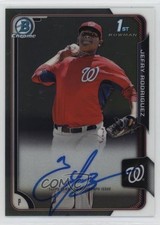 2015 Bowman Chrome Prospects Auto Jefry Rodriguez #BCAP-JR Auto 4f5
