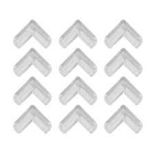 Guard Protect Corner Edge Covers PVC Parts Transparent 12pcs Clear Home