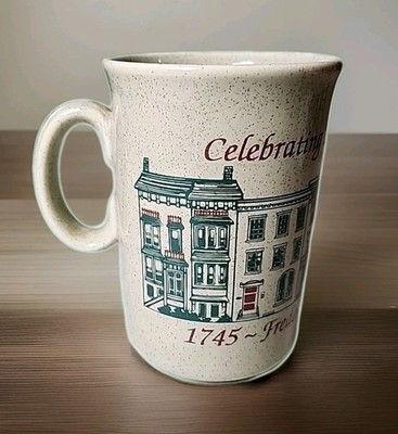 VTG Historic Frederick, Maryland 1745-1996 Coffee Mug Celebration 250 Years New