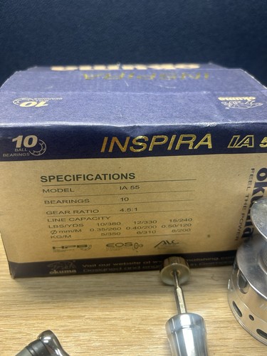 Okuma Inspira IA 55 Spinning Reel...10 Brgs...4.5:1 Gears...New - Picture 13 of 14