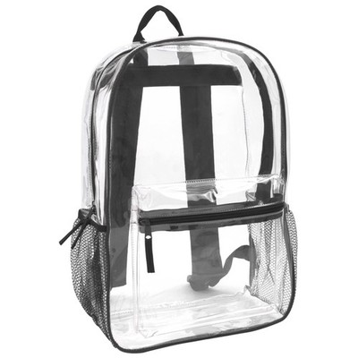 Clear Backpack Heavy Duty Transparent Bookbag for Kids, Boys, Girls, School, ...