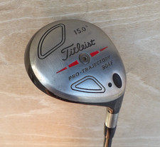 TITLEIST 904F FAIRWAY 3 WOOD 15 LOFT STIFF FLEX SPEEDER SHAFT RIGHT HAND 904 F