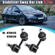 2pcs Collegamento terminale barra oscillante sospensione posteriore K750125 52321SNAA01 per Honda Civic 06-15