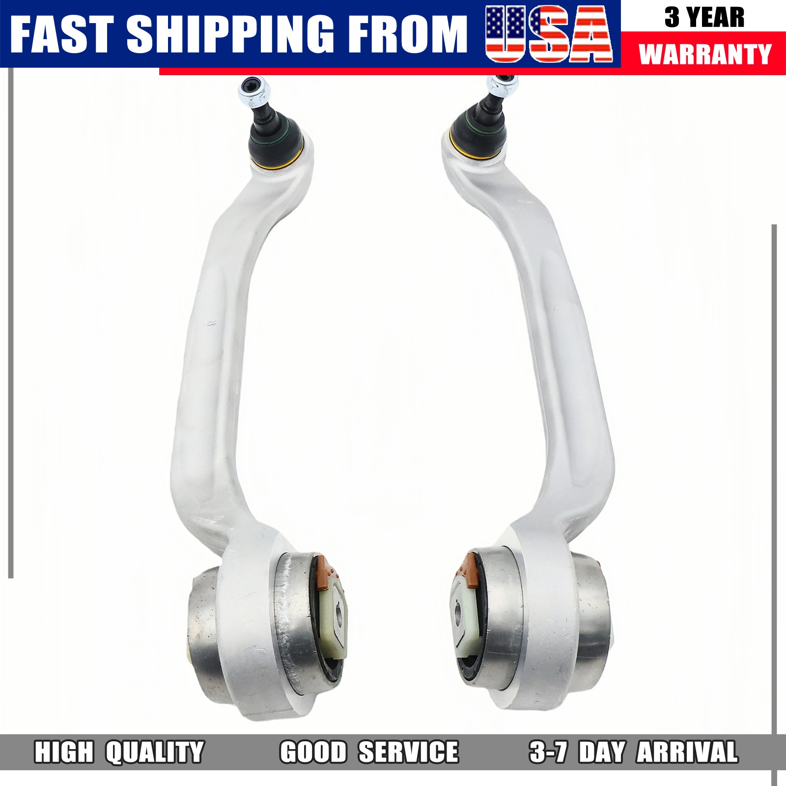 Bentley Flying Spur 2014-2019 Front Upper Control arms 10 pcs P/N 3W0407510