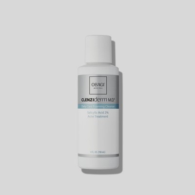 Obagi Clenziderm M.D. Daily Care Foaming Cleanser Acne Treatment - 4.0oz/118mL