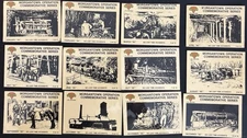 Vintage Mining Decals Consol Morgantown Commemorative 1985 Lot Of 12