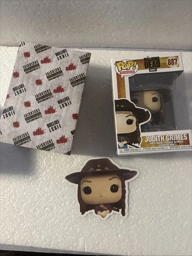 Funko Pop Supply Drop AMC's The Walking Dead Judith Grimes #887 w/ Pop Sticker