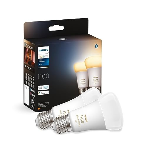 Philips Hue White Ambiance Smart Light Bulb 2 Pack E27 1100 Lumen - Image 3