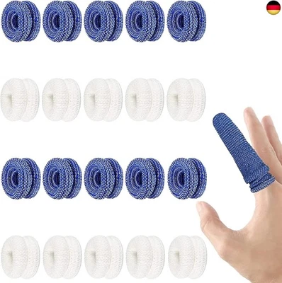 MARKE CUNQN Fingerverband 20 Stück Fingerschutz Fingerlinge Verband Fingerschützer Dehnbar F