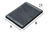 Innenraumfilter Valeo Protect 715868 Aktivkohlefilter FüR Renault Megane 1 BA0