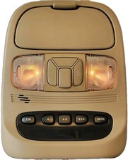2007-2010 Toyota Sienna Overhead Console Tan Homelink Map Lights Oem 2007-2010 Toyota Sienna Overhead Console Tan Homelink Map Lights Oem