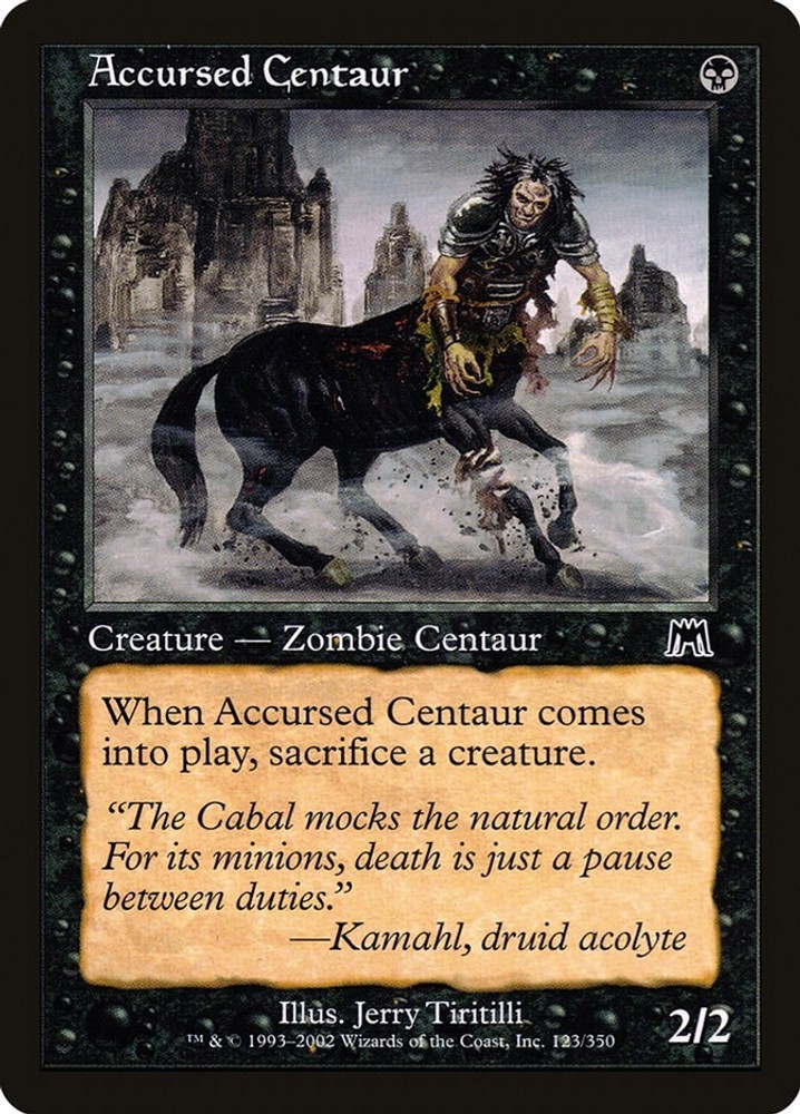 Accursed Centaur - 123 - LP - Onslaught