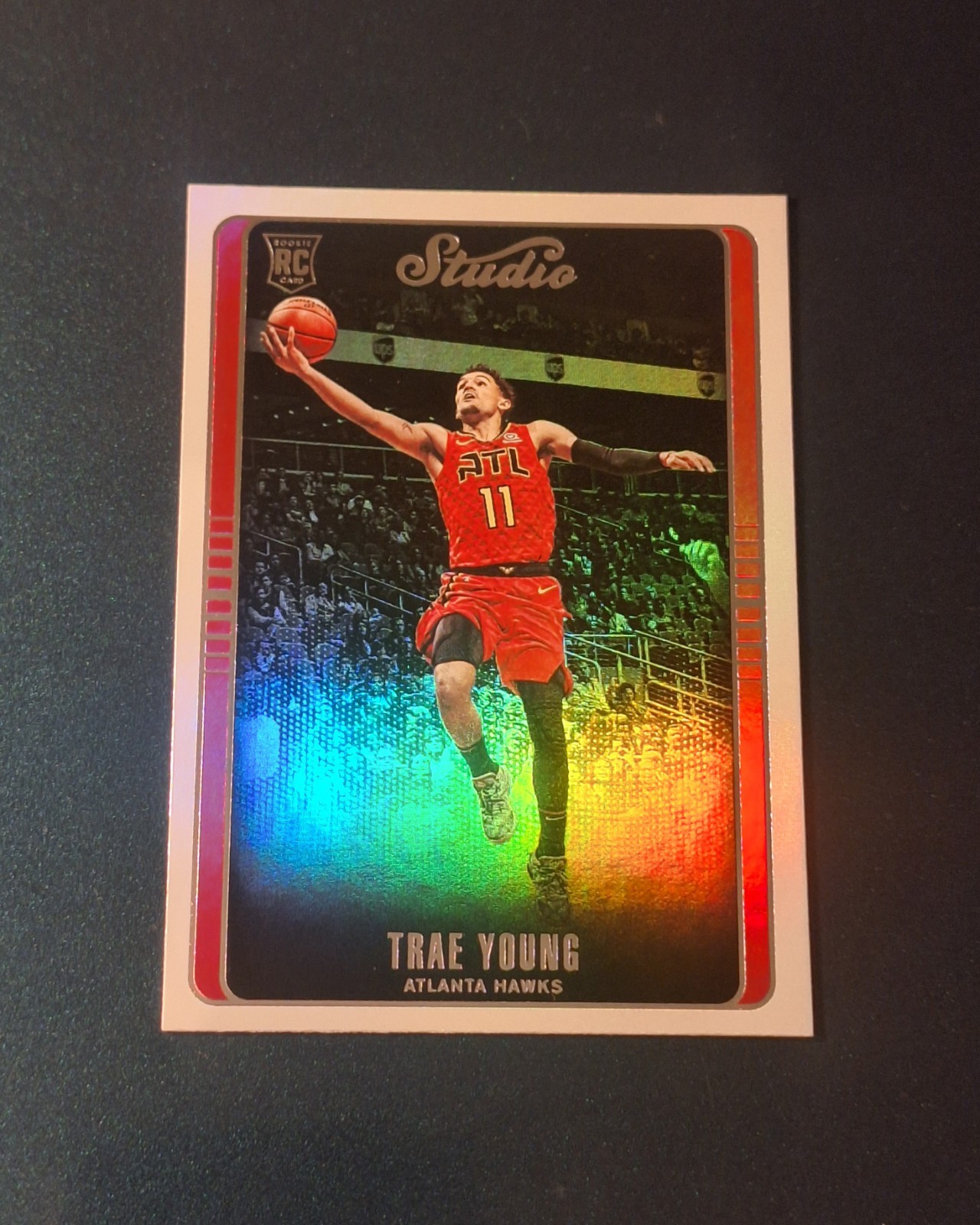 Trae Young 2018-19 Chronicles STUDIO Rookie Card #298 RC Atlanta Hawks
