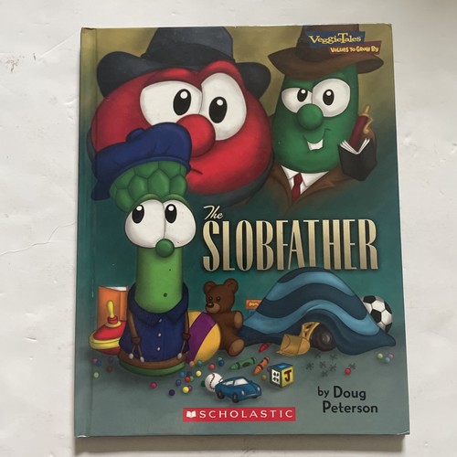 Veggie Tales Values to Grow By Scholastic Hardback Books Lot of 4 W/ Extra - Foto 17 di 19