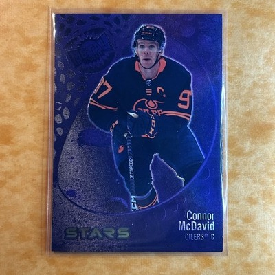 CONNOR MCDAVID 2022-23 METAL UNIVERSE STARS #101 PURPLE SPECTRUM #105/199
