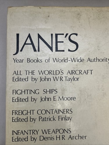 Vintage Janes Kampfschiffe 1978-79 Hardcover Militär Buch - Bild 7 von 24