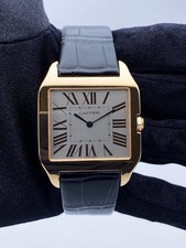 Cartier Santos Dumont W2006951 18K Rose Gold Mens Watch Box Papers 2