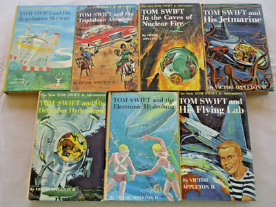 New TOM SWIFT ADVENTURES Series 7 Books VICTOR APPLETON II #s 1 2 8 11 18 19 22
