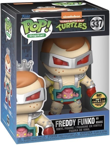 (՞っ ̫ _՞)ᐝ Funko Pop! Digital Freddy Funko as Krang #337 27 Aug 2024