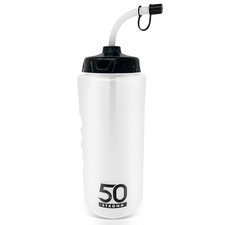 1 Liter Water Bottle with Straw | Hockey Water Bottle with Long Straw | 1 Pack
