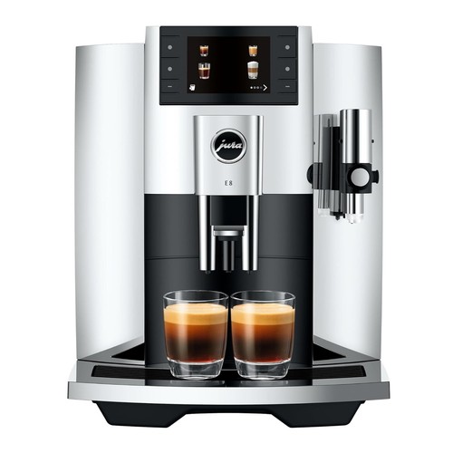 Jura E8 Chrome Automatic Coffee and Espresso Machine
