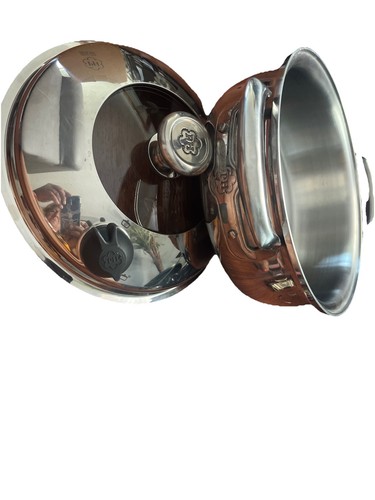 Princess House Vida Sana 5 ply Stainless Steel 2.5 qt Casserole Cookware 5561 - Picture 5 of 12